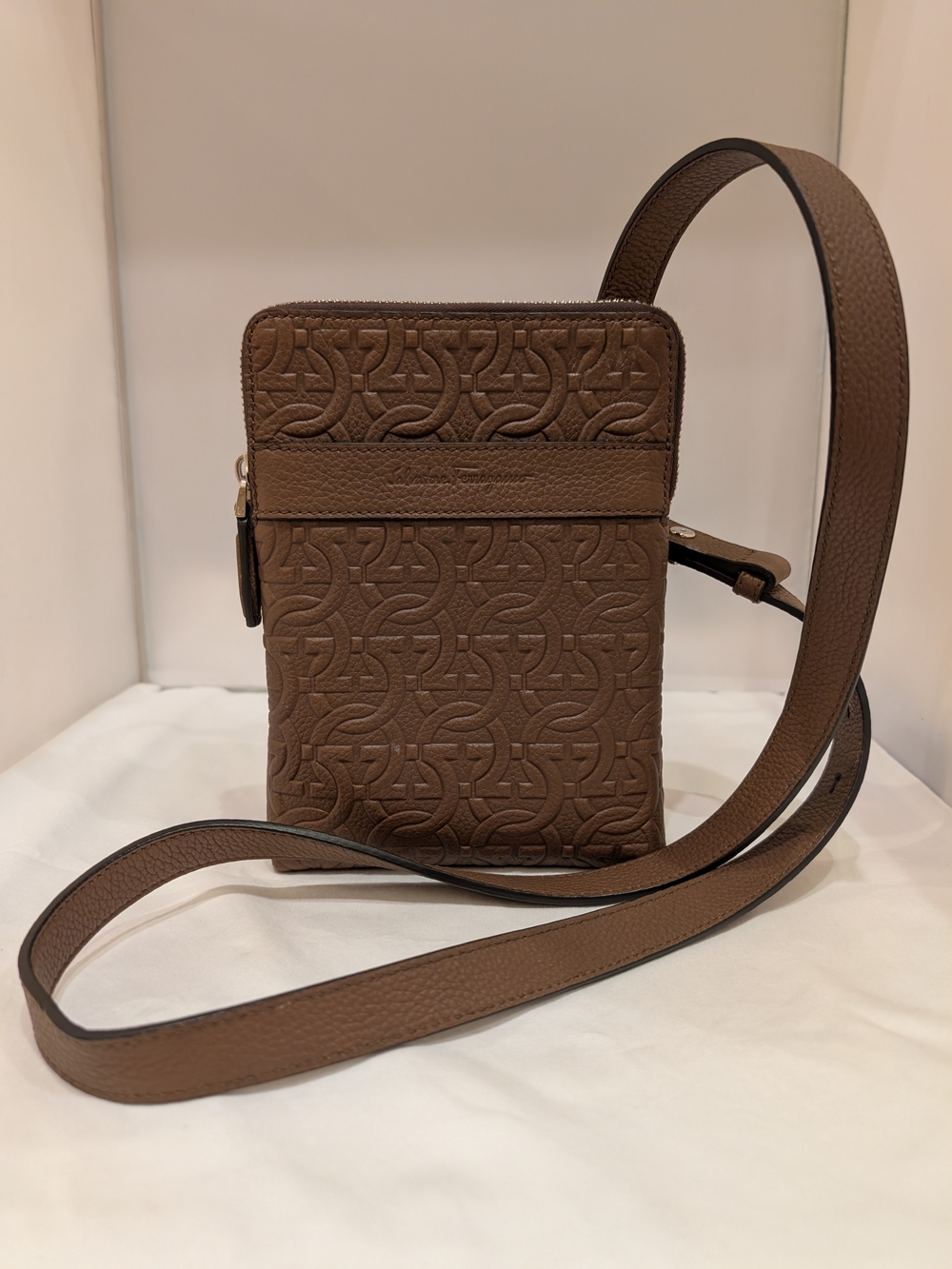 Ferragamo Leather Crossbody Bag